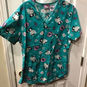 Hello kitty scrubs small size